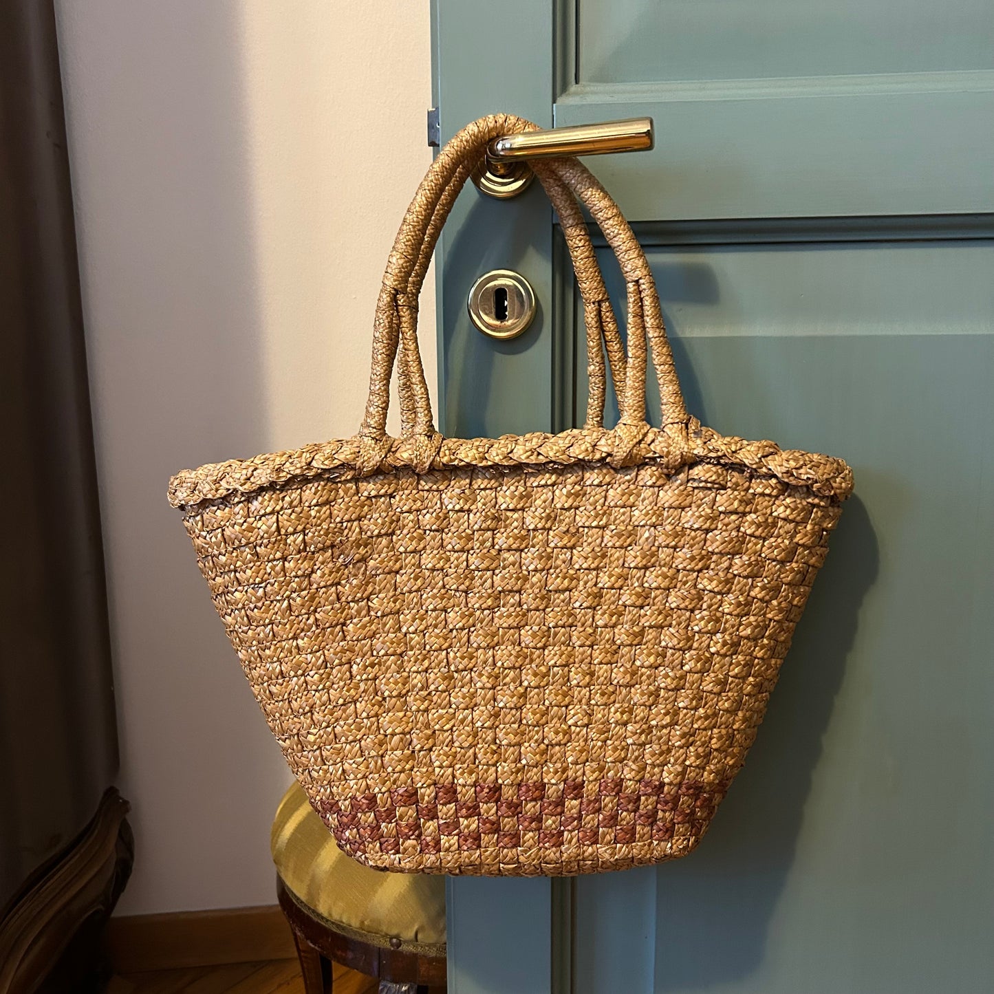 Borsa in paglia classica