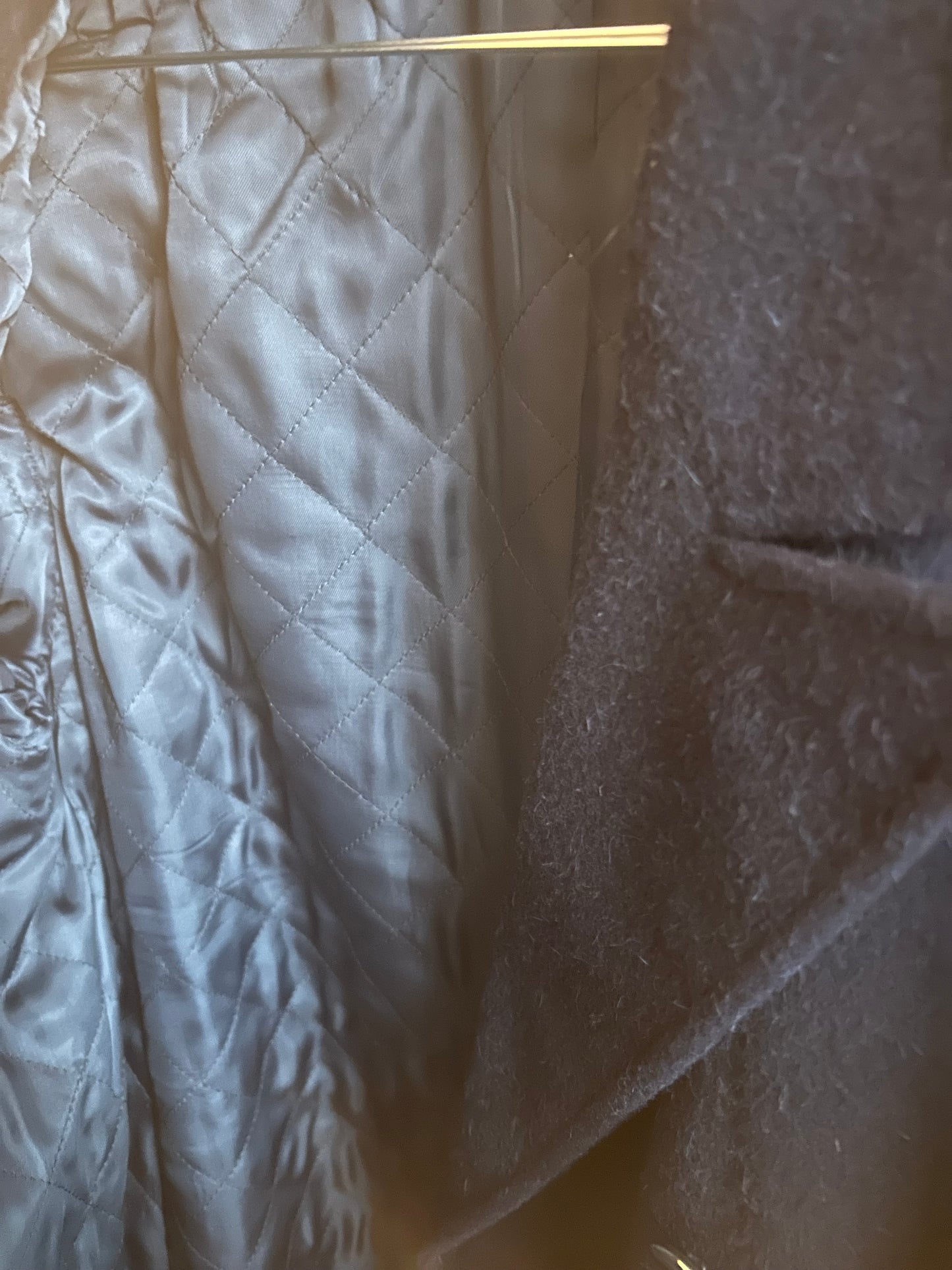 Cappotto blu doppiopetto