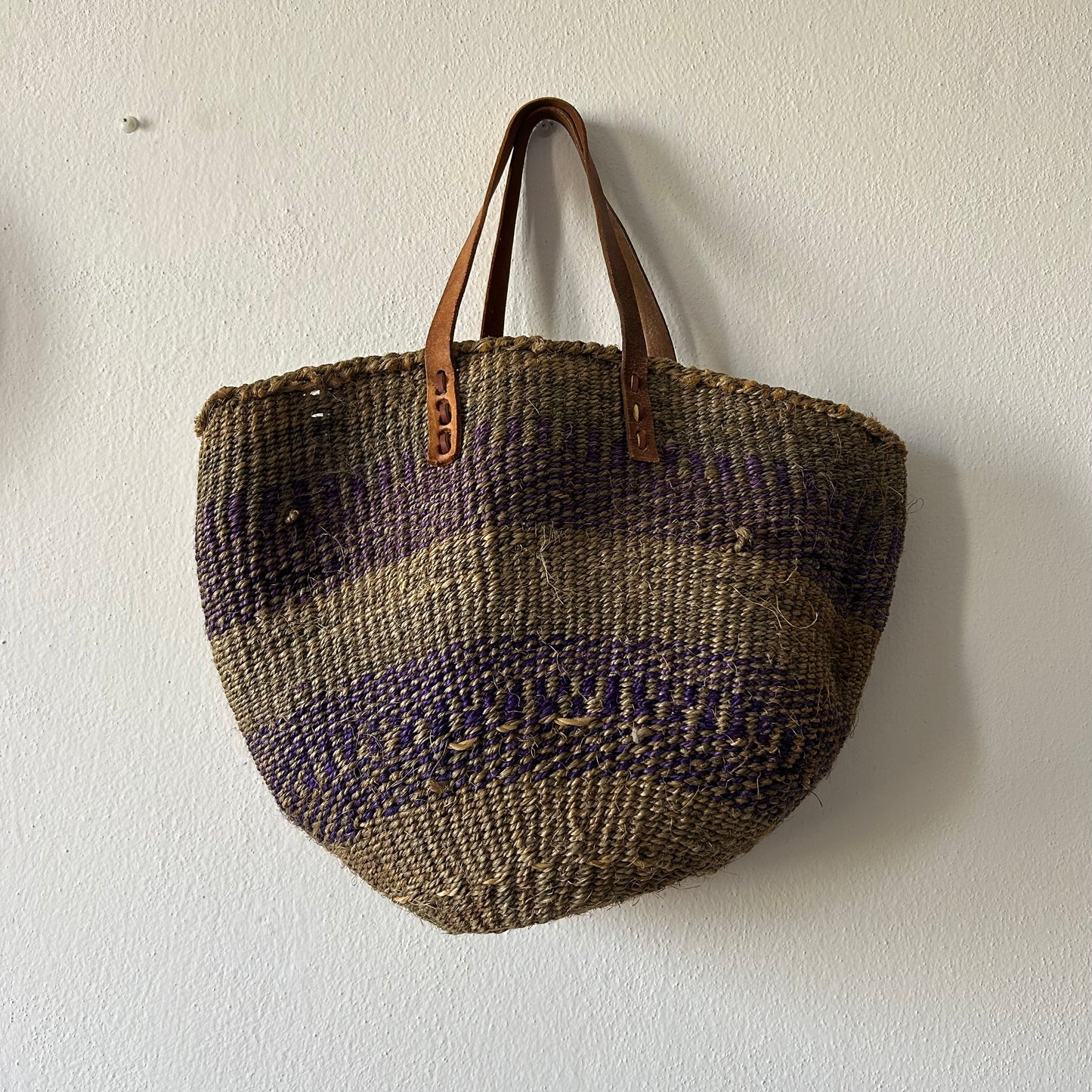 Borsa in paglia vintage