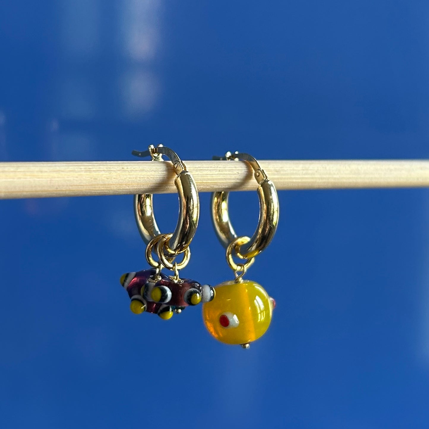 Orecchini “Dischi volanti e Pianeta”