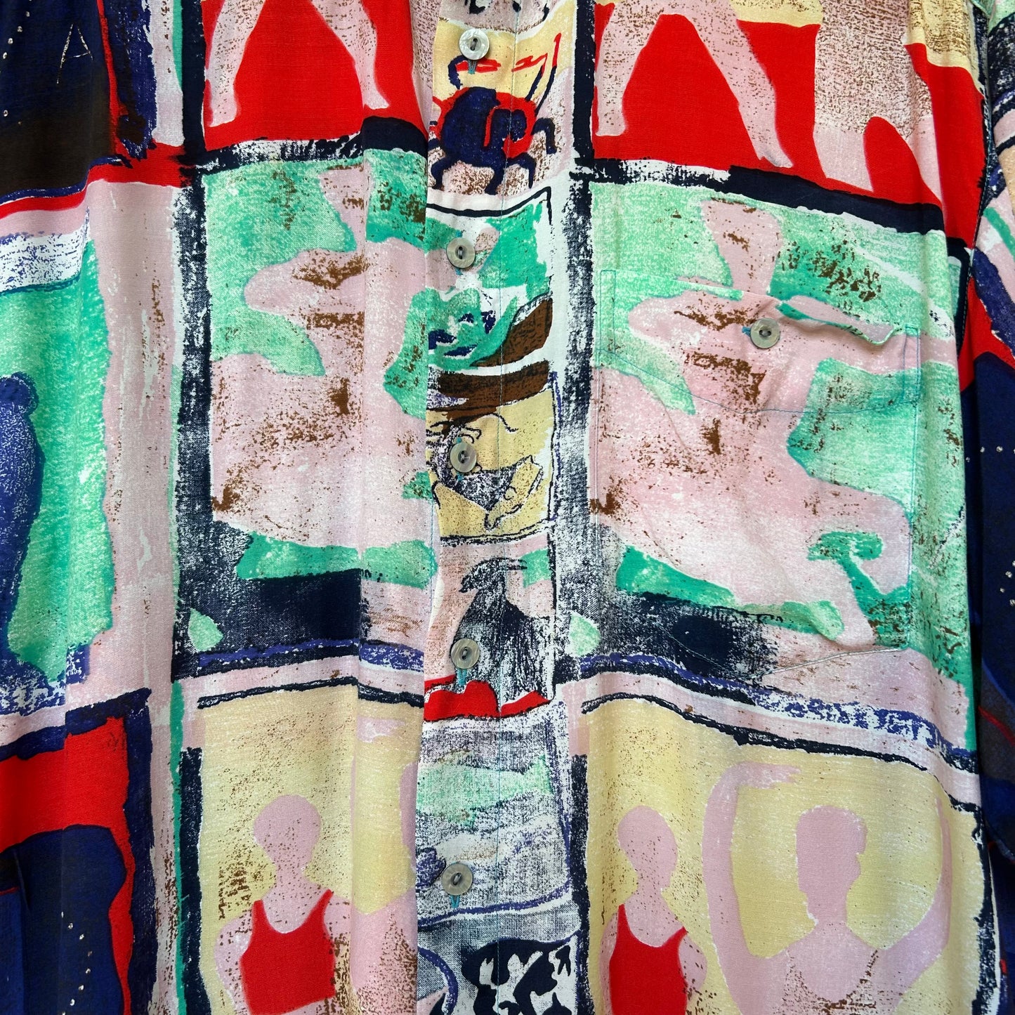 Camicia Leoni e arcieri