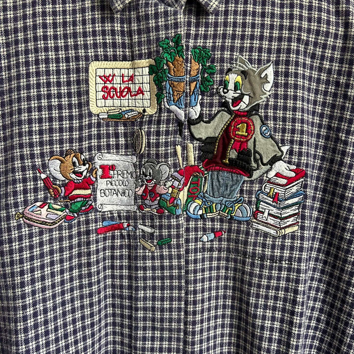 Camicia “scuola Tom e Jerry”