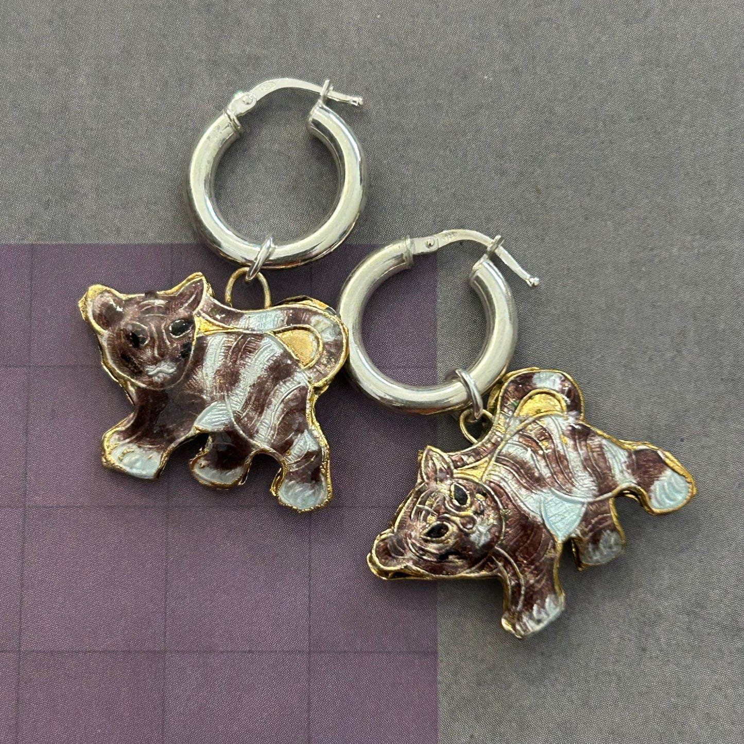 Orecchini “Gatti del deserto”