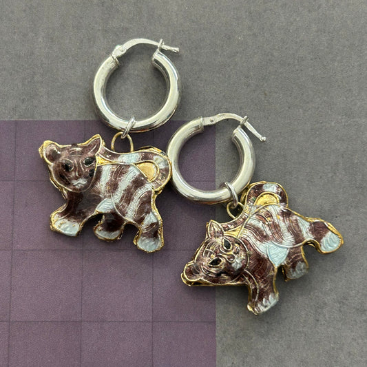 Orecchini “Gatti del deserto”