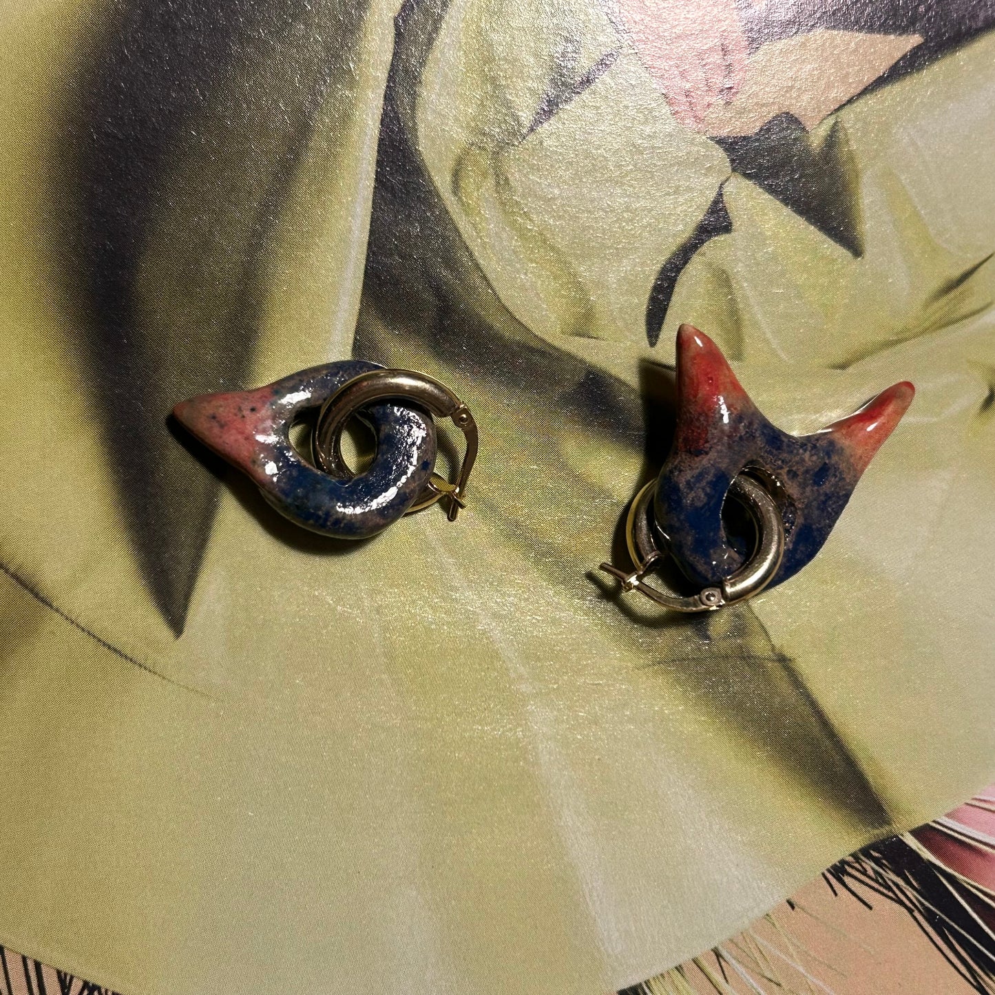 Orecchini “Amalia blu”