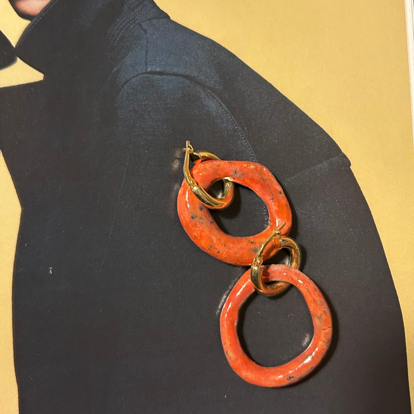 Orecchini “Rosso di Verona”