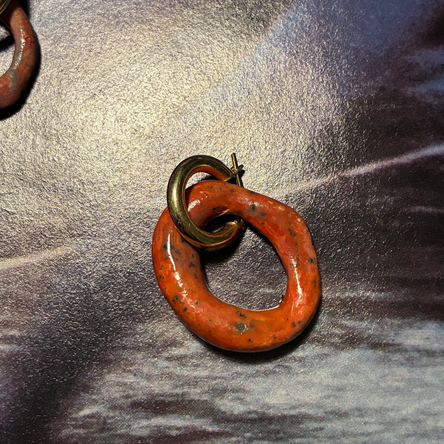 Orecchini “Rosso di Verona”