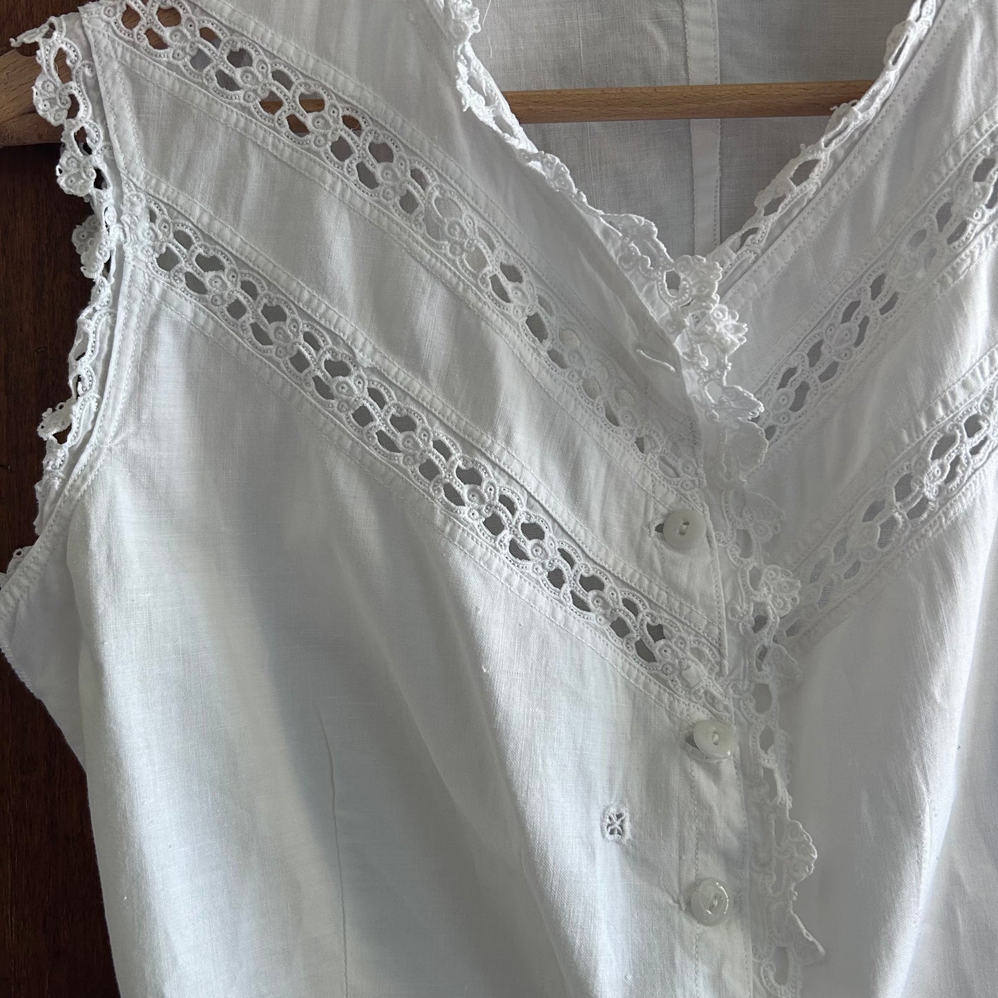 camicetta con pizzo