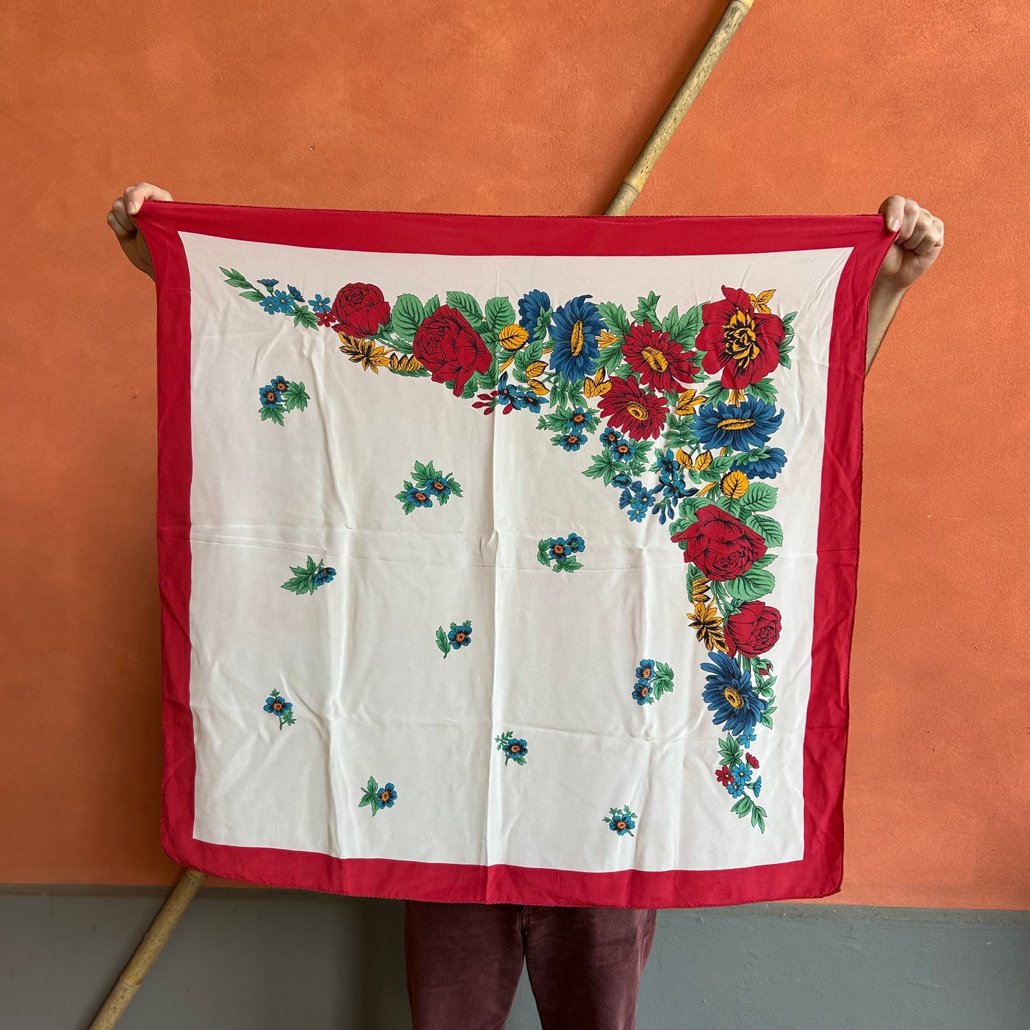 Foulard in seta “Fiori”