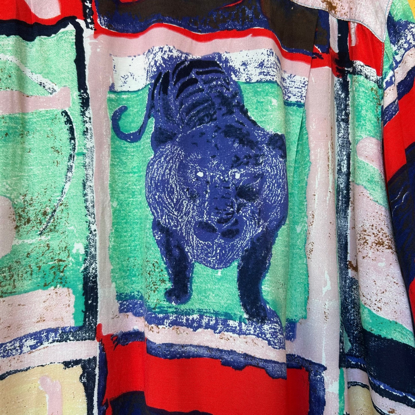 Camicia Leoni e arcieri