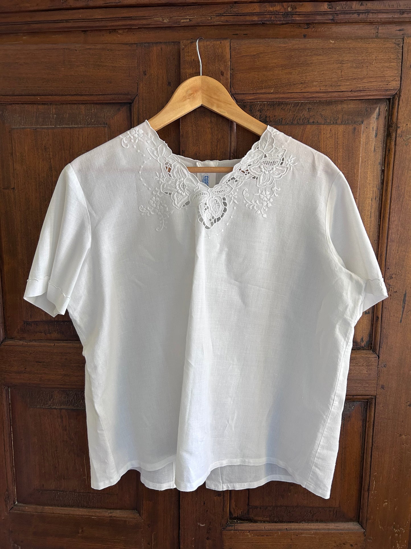 Camicia Lino con bottoni sul retro