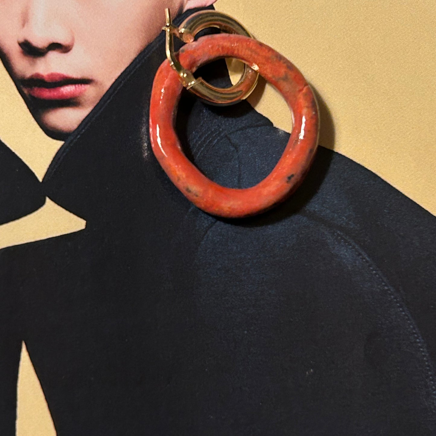 Orecchini “Rosso di Verona”