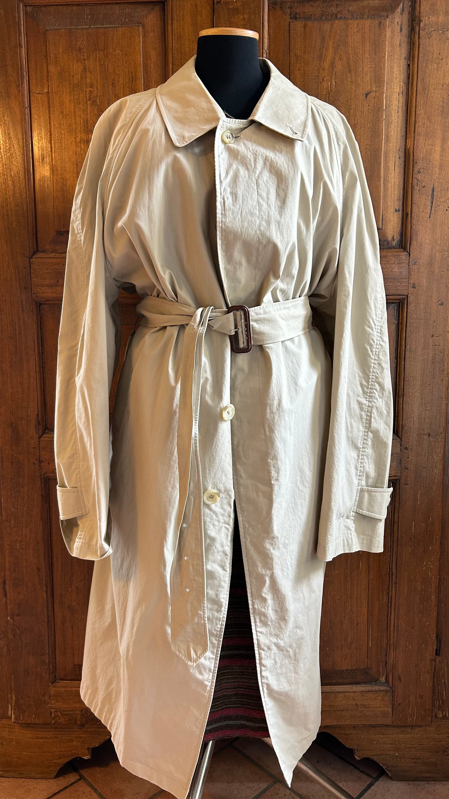 Trench con cintura