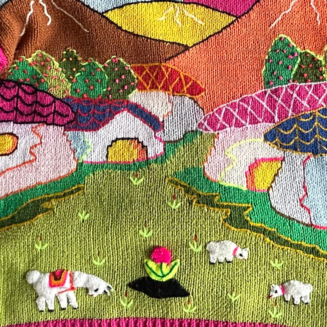 Maglione “Sole e pecorelle”