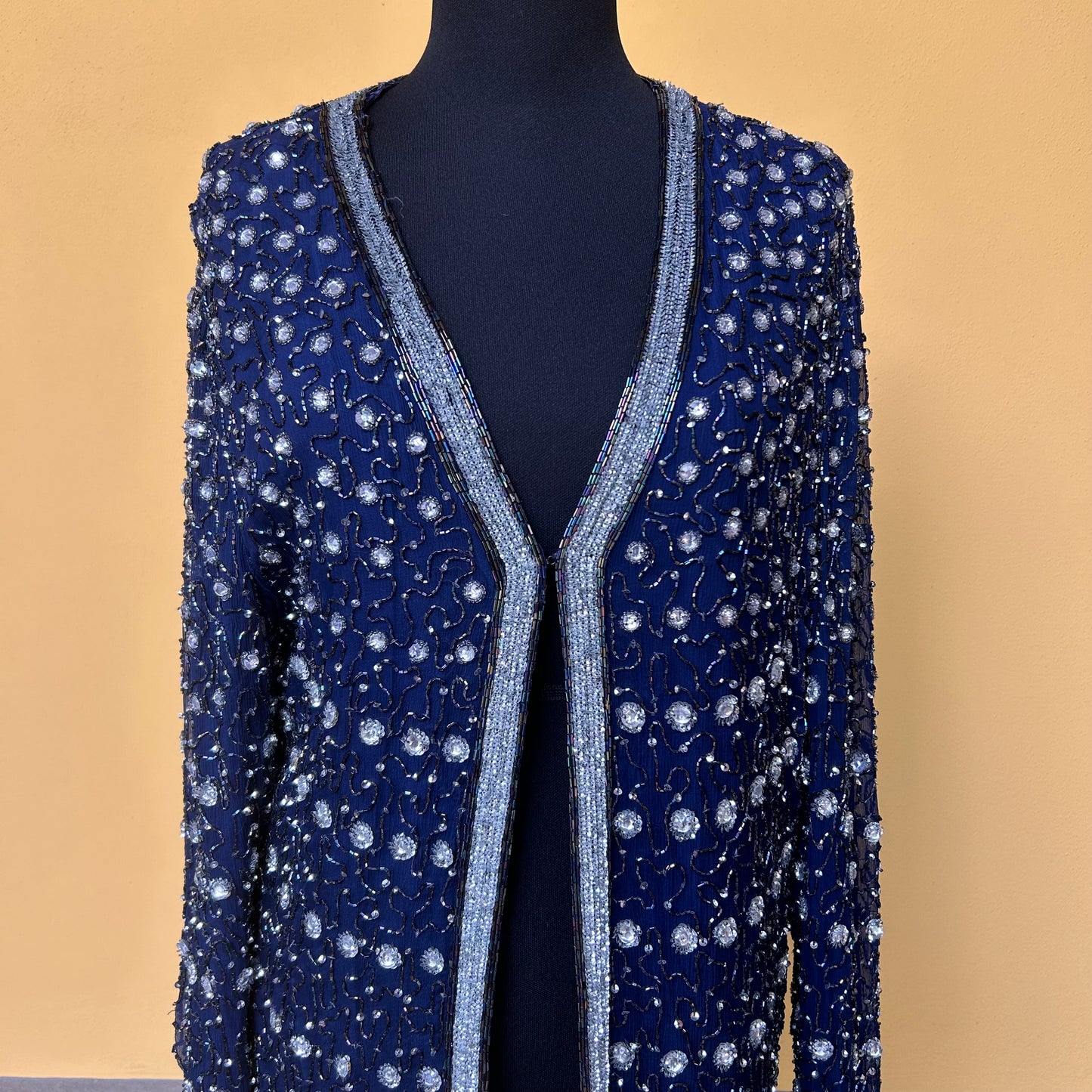 Camicia di perline e paillettes