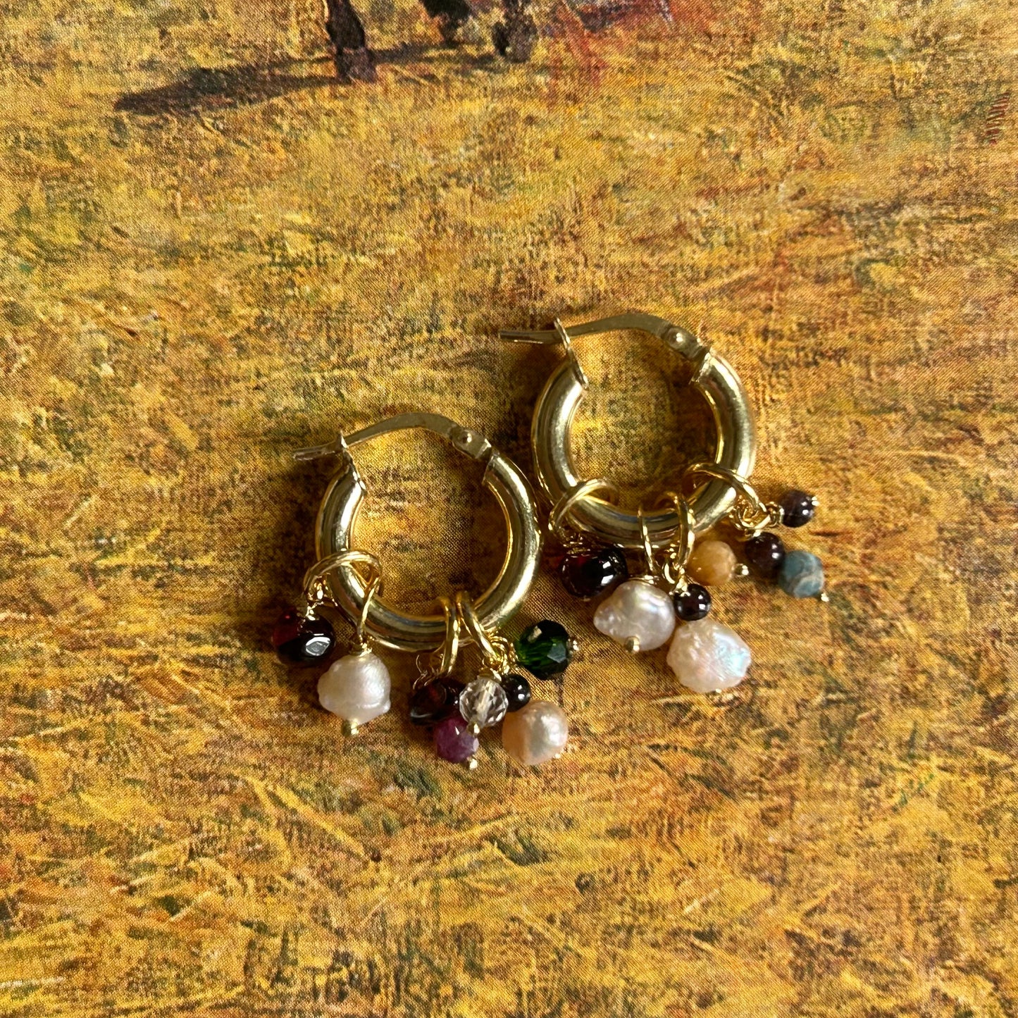 Orecchini "Piccola miniera"