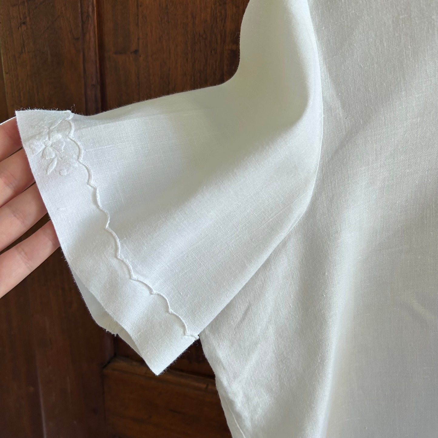 Camicia Lino con bottoni sul retro