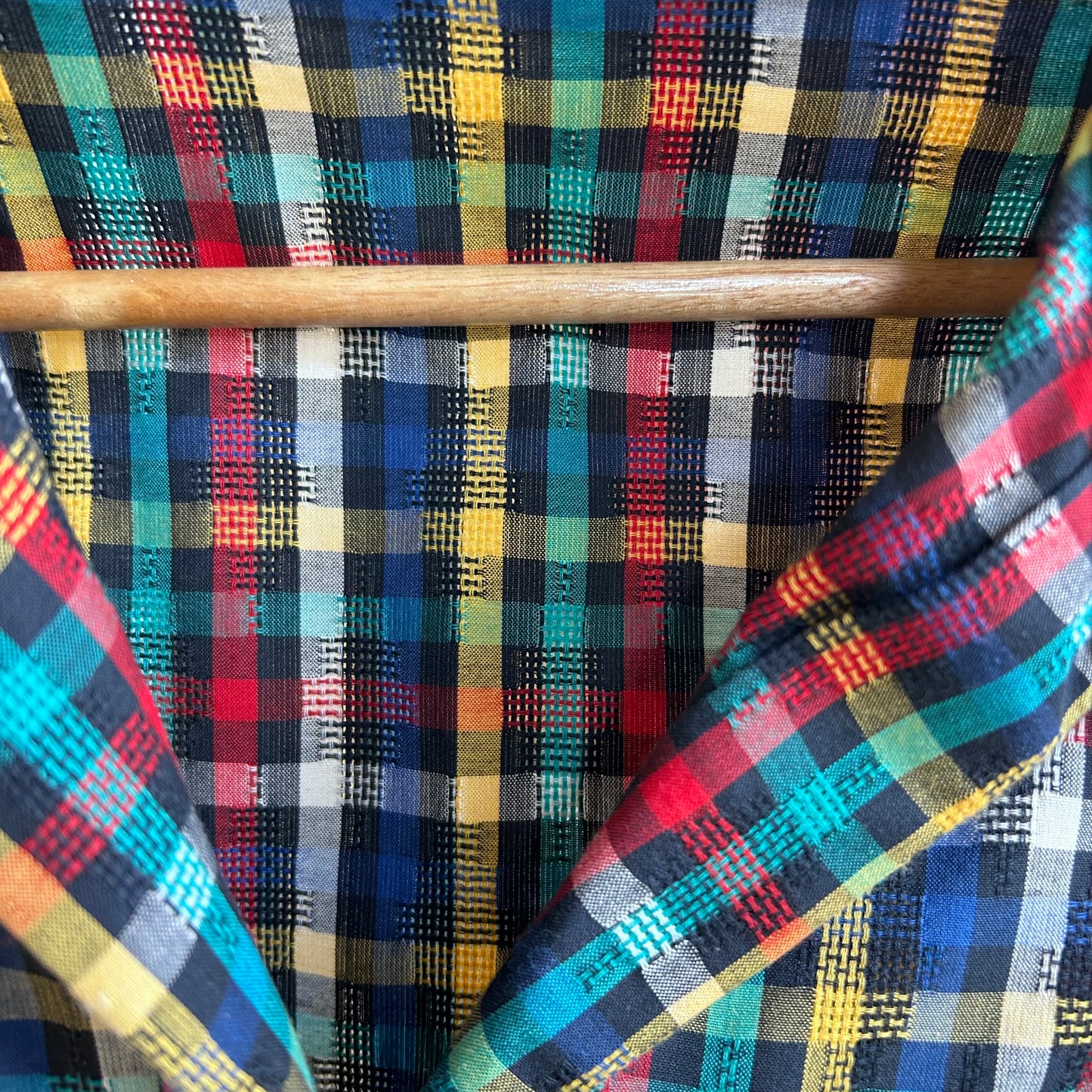 Camicia scozzese toni freddi