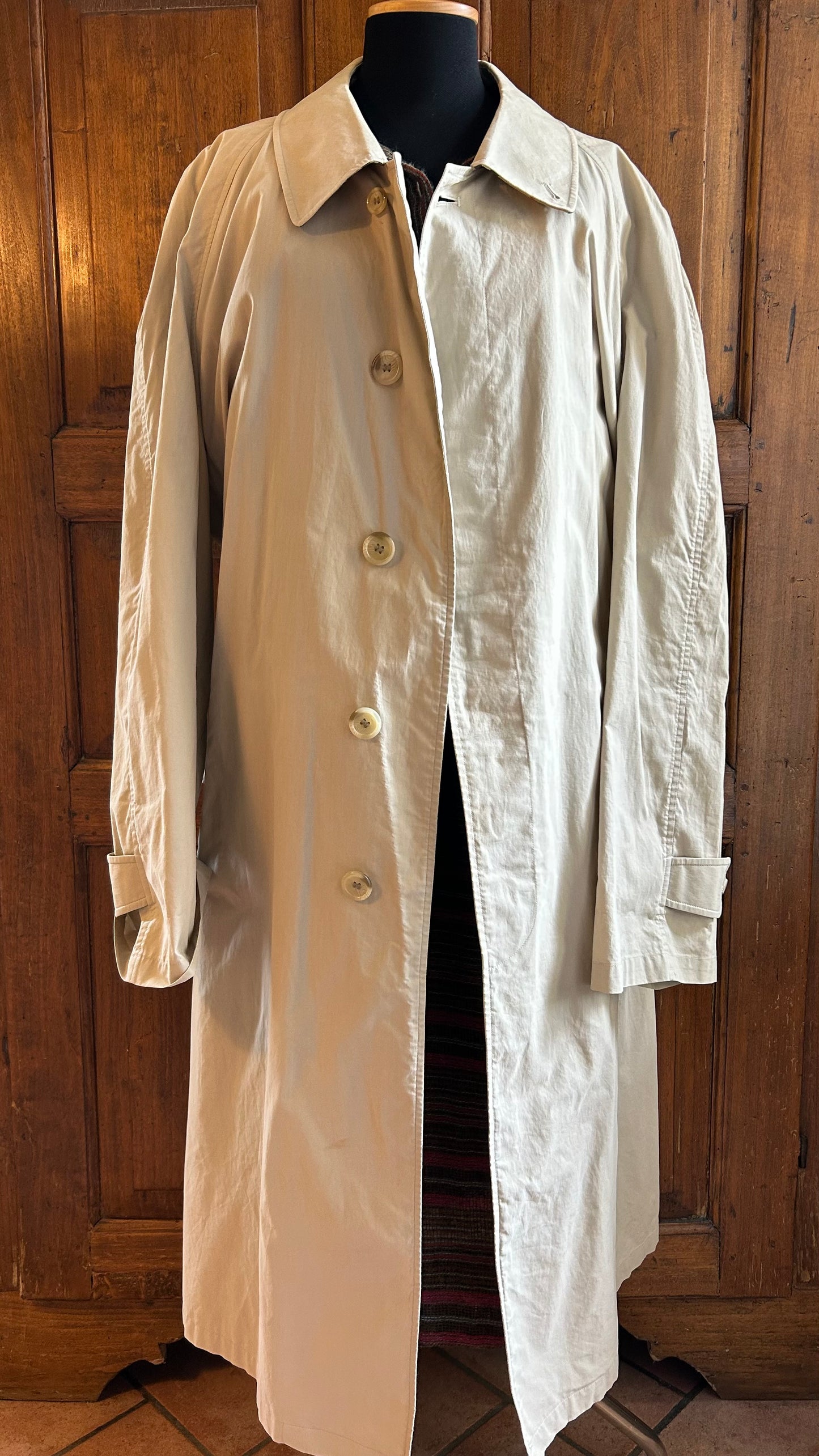 Trench con cintura