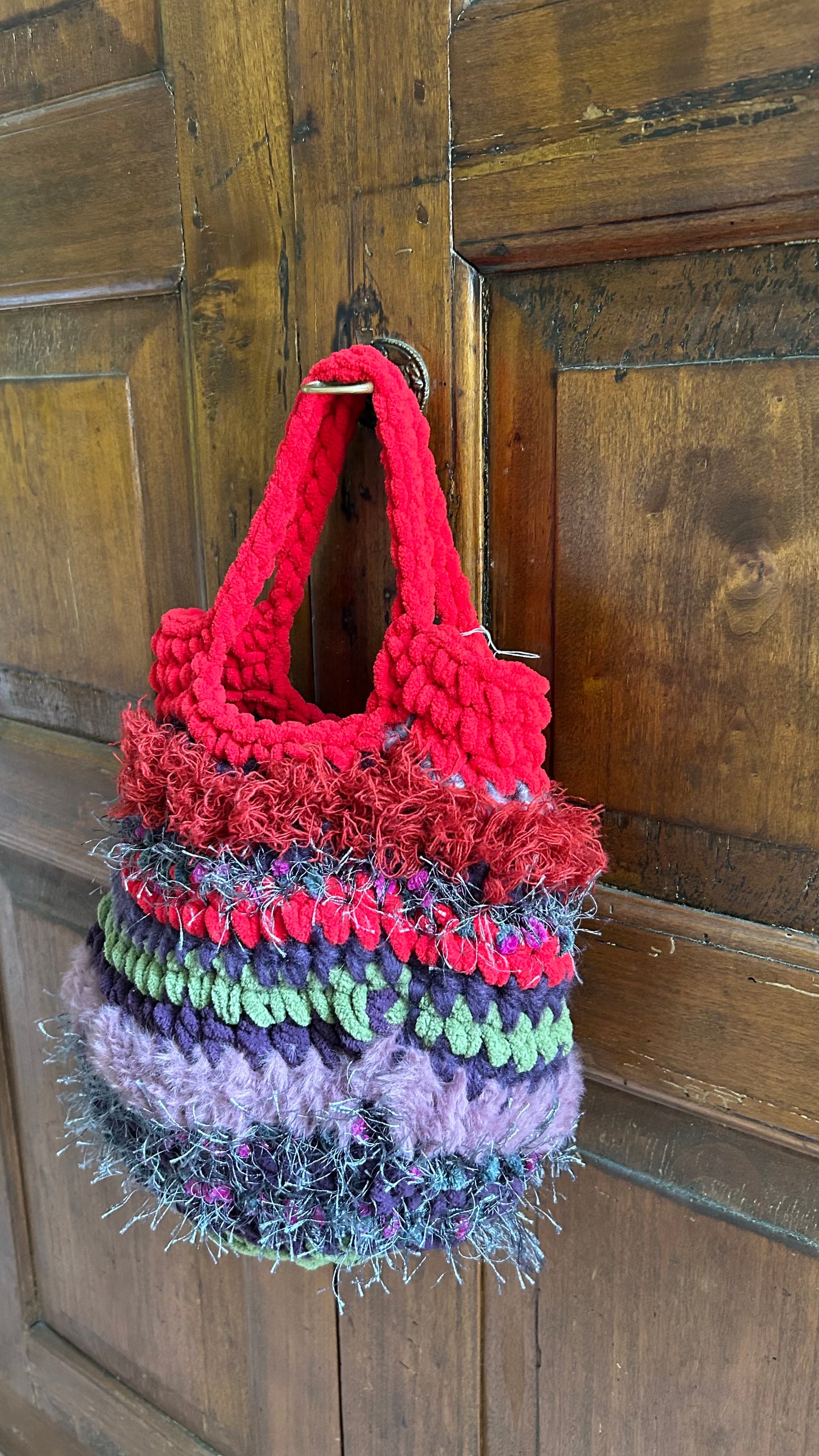 Borsa “zucchero filato”