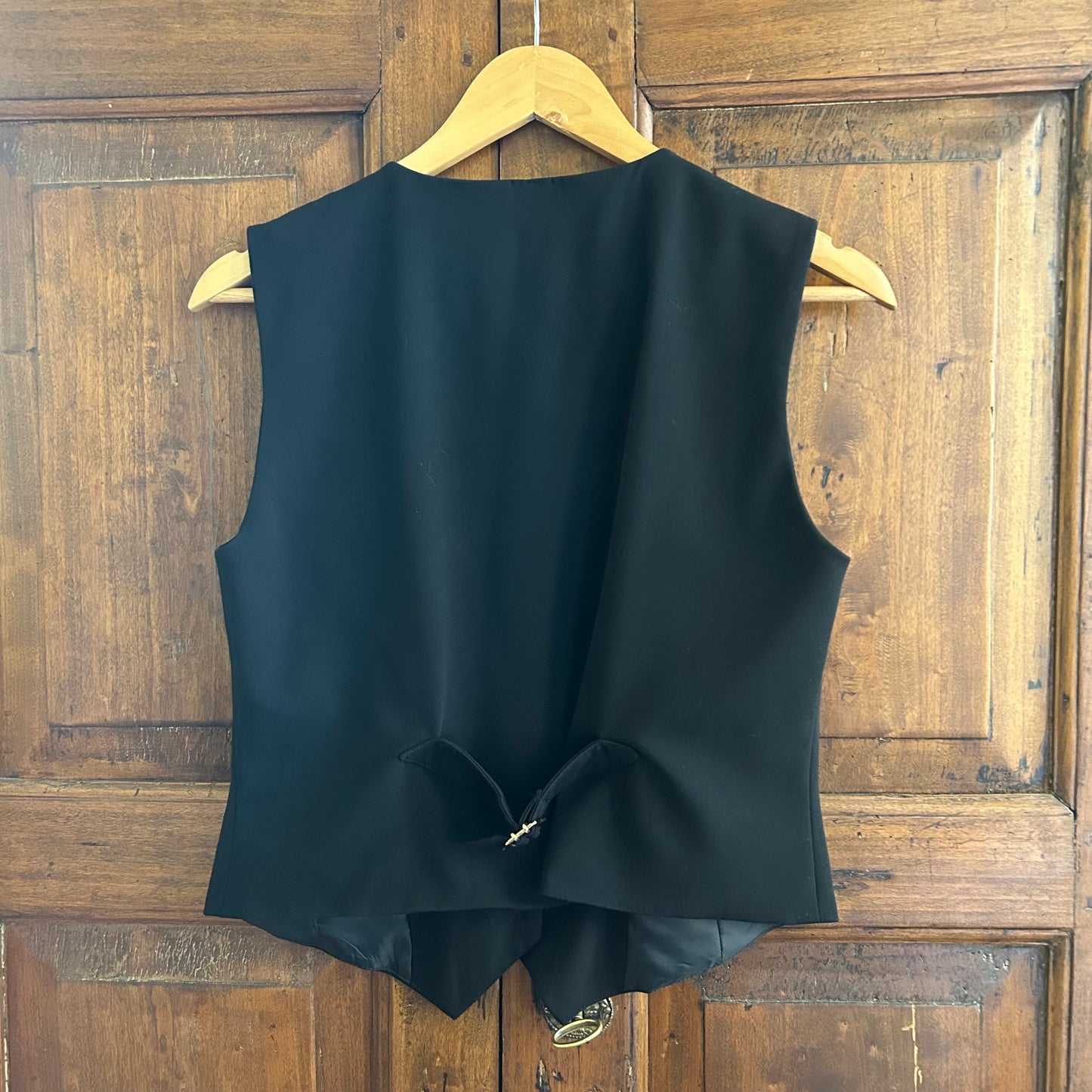 Gilet nero “Occhi”
