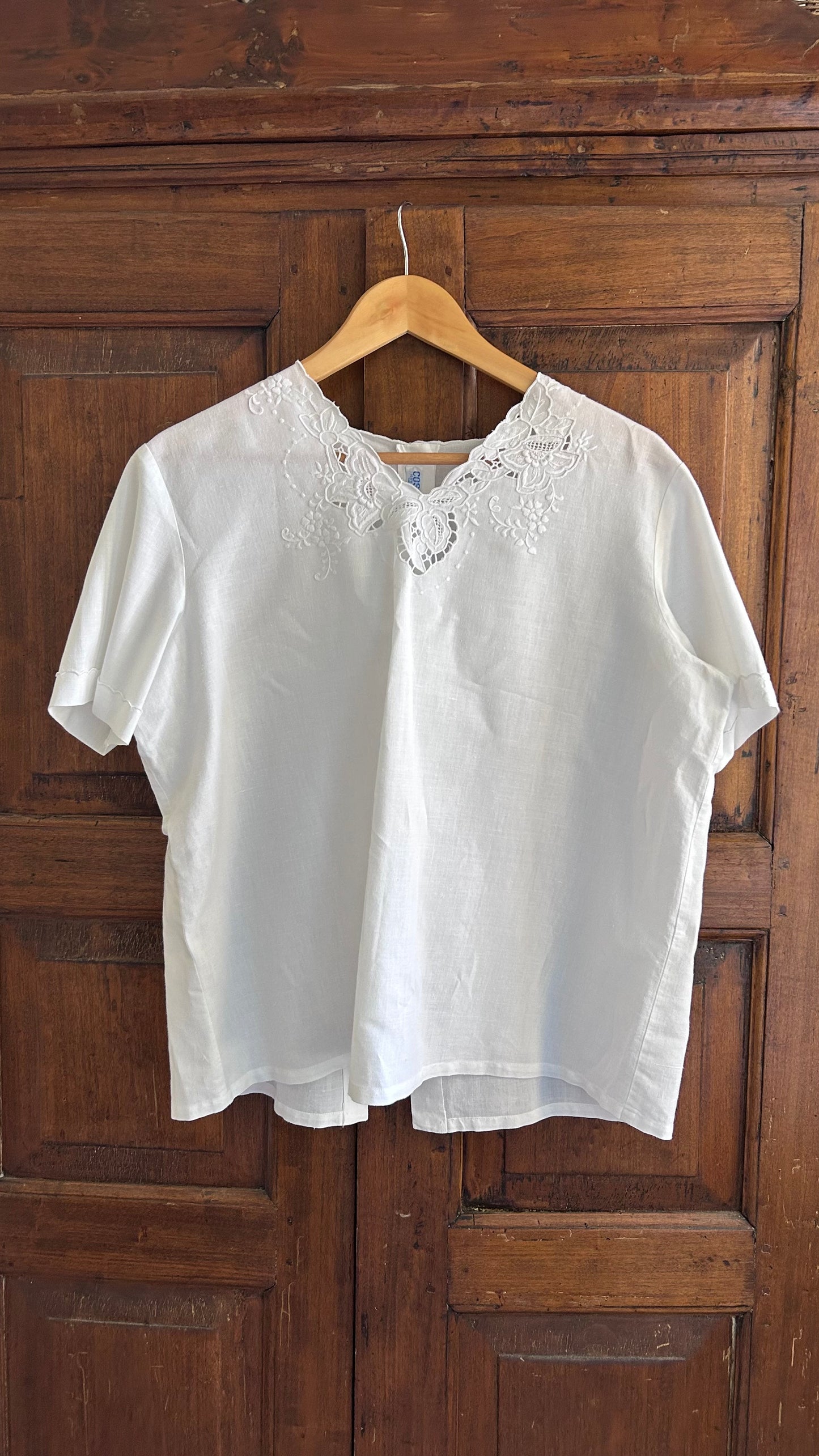 Camicia Lino con bottoni sul retro