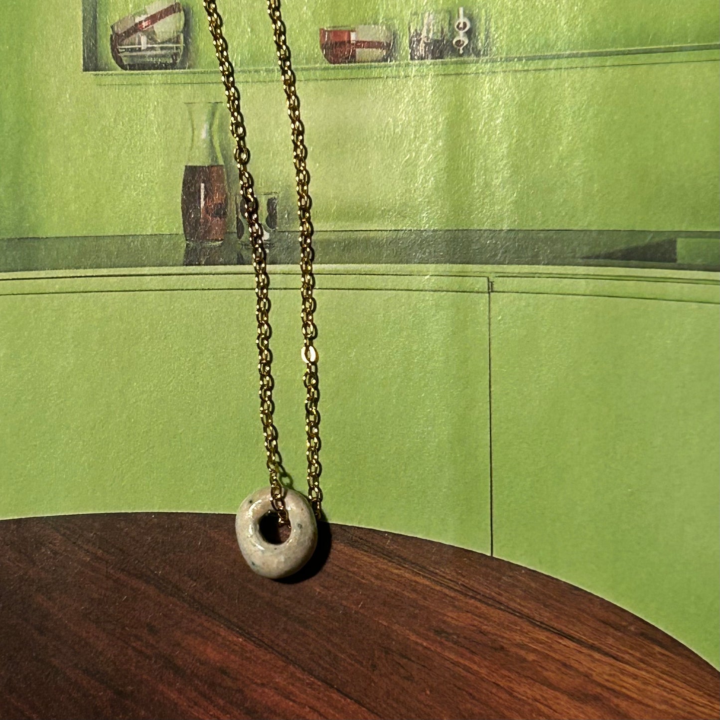 Collana “sasso di neve”