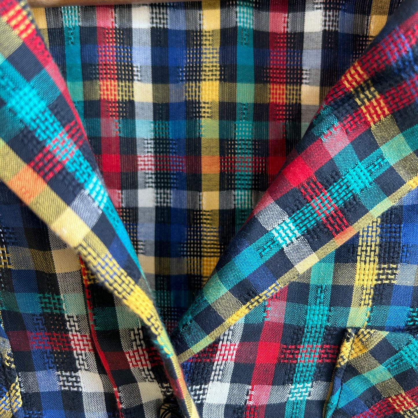 Camicia scozzese toni freddi