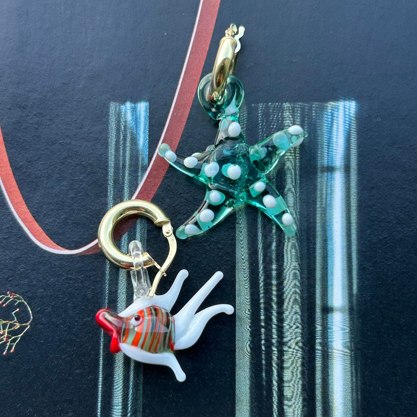 Orecchini Creature marine