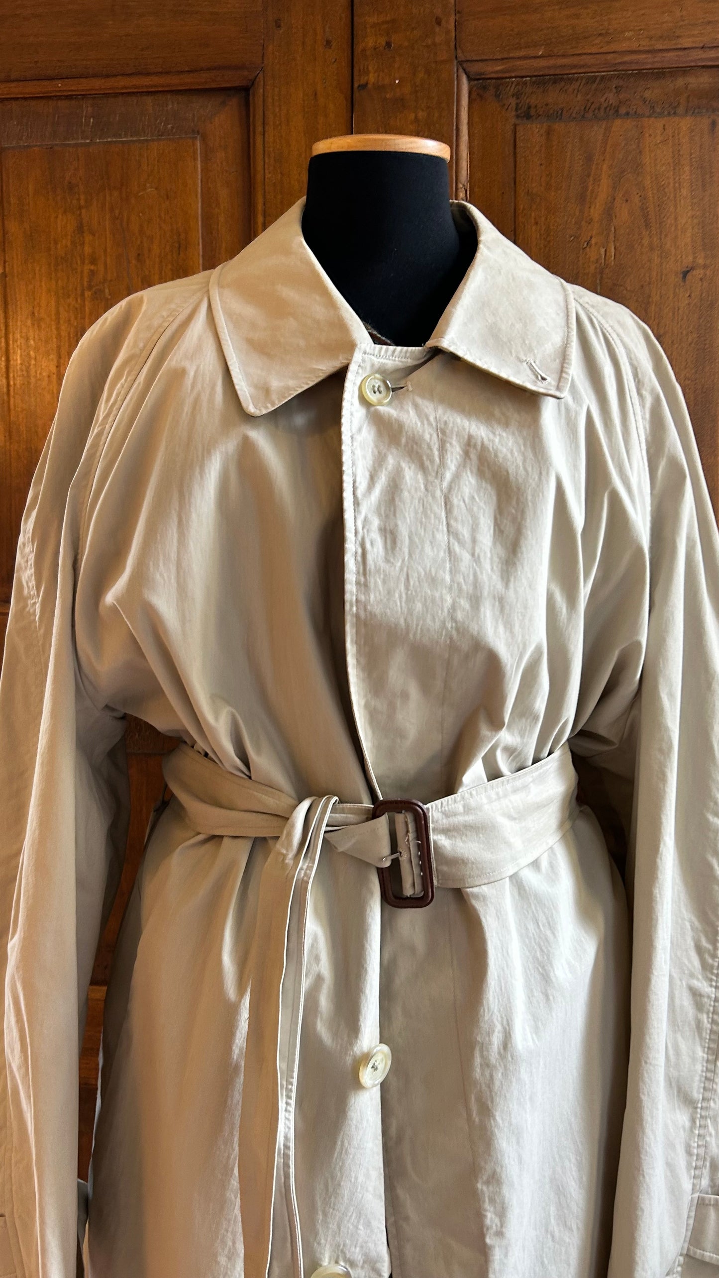 Trench con cintura