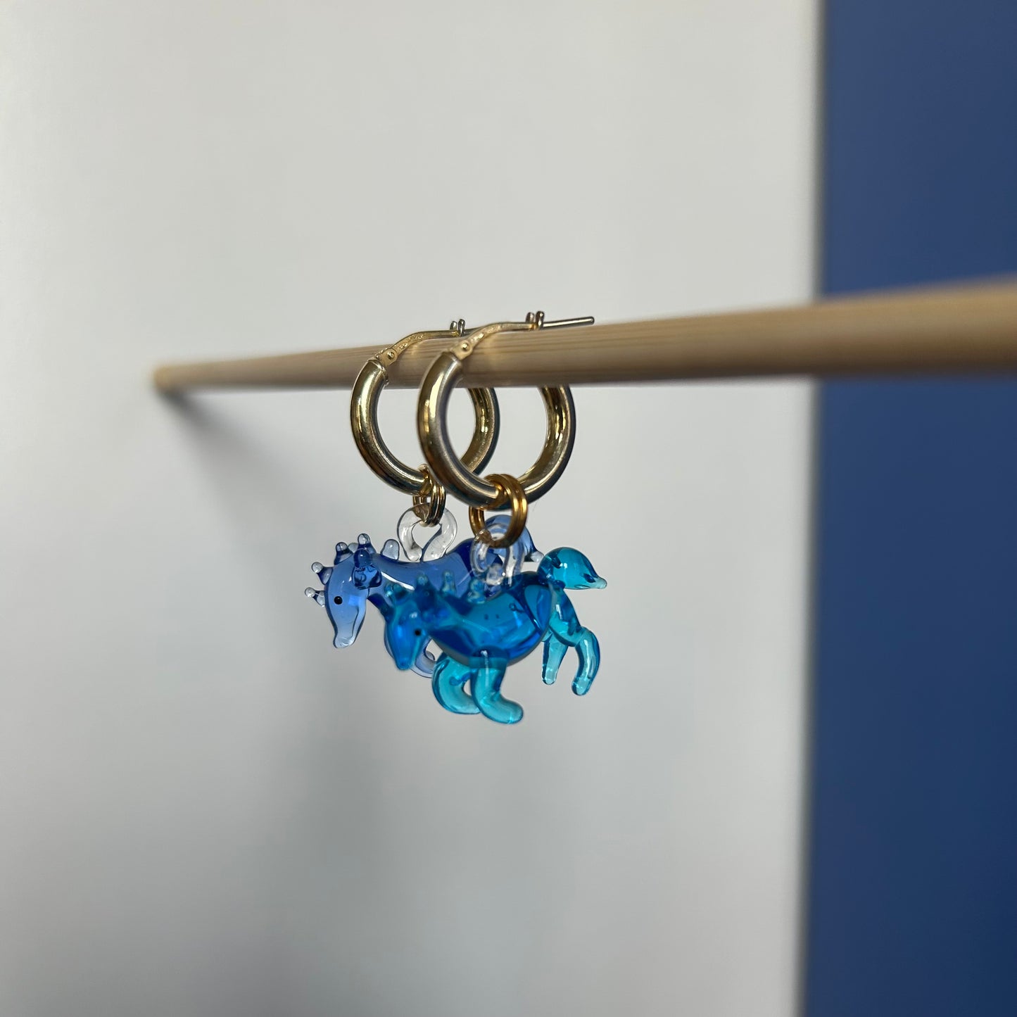 Orecchini “Der blaue reiter”