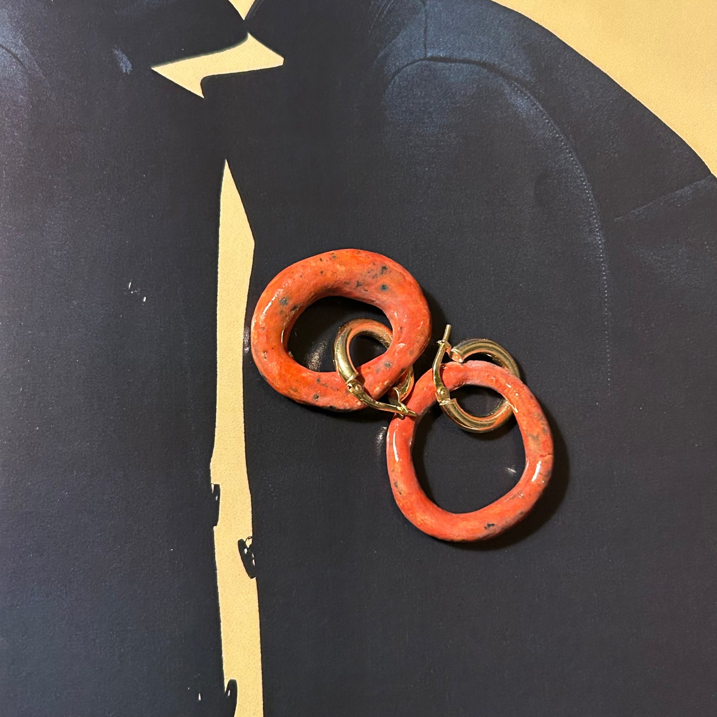 Orecchini “Rosso di Verona”