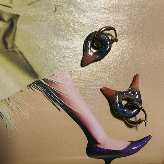 Orecchini “Amalia blu”