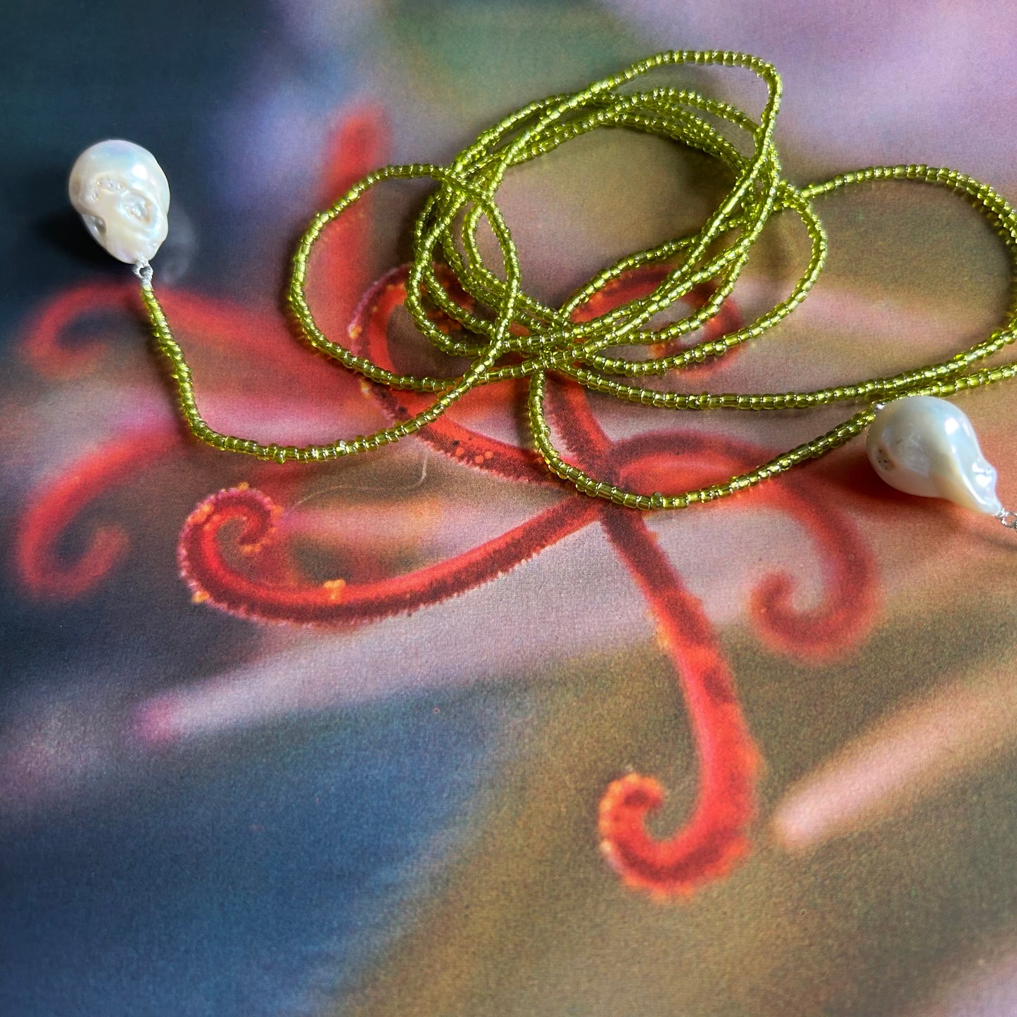 Collana "Perle verdi"