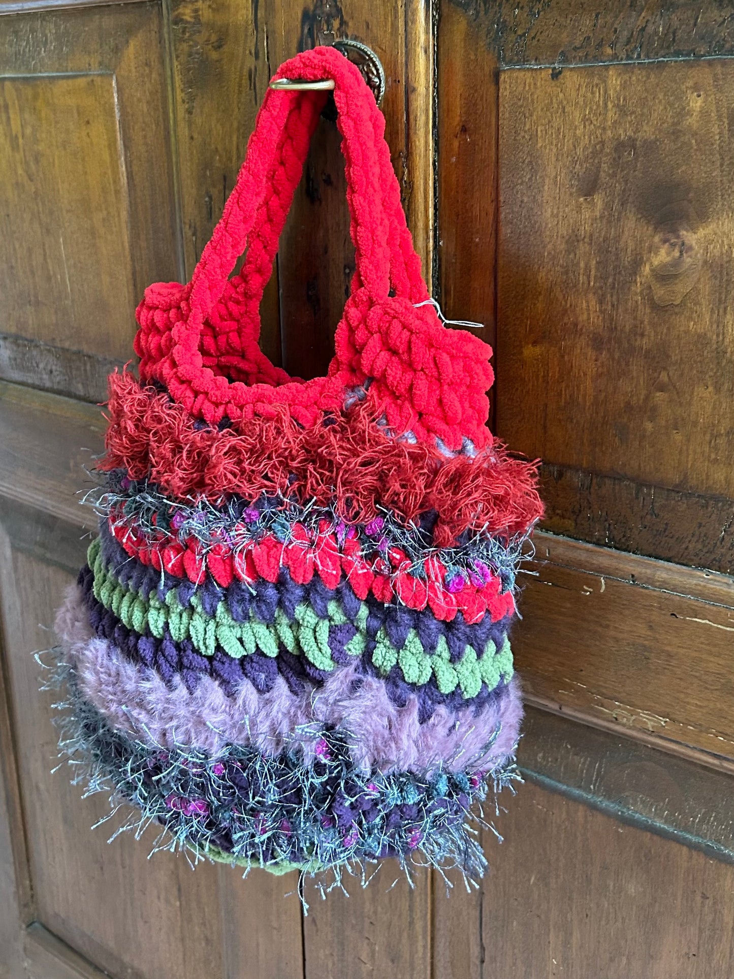 Borsa “zucchero filato”