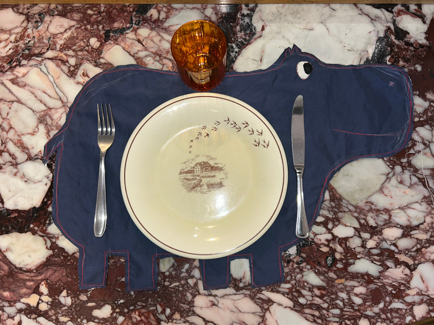 Tovaglietta “Ippo-blu”