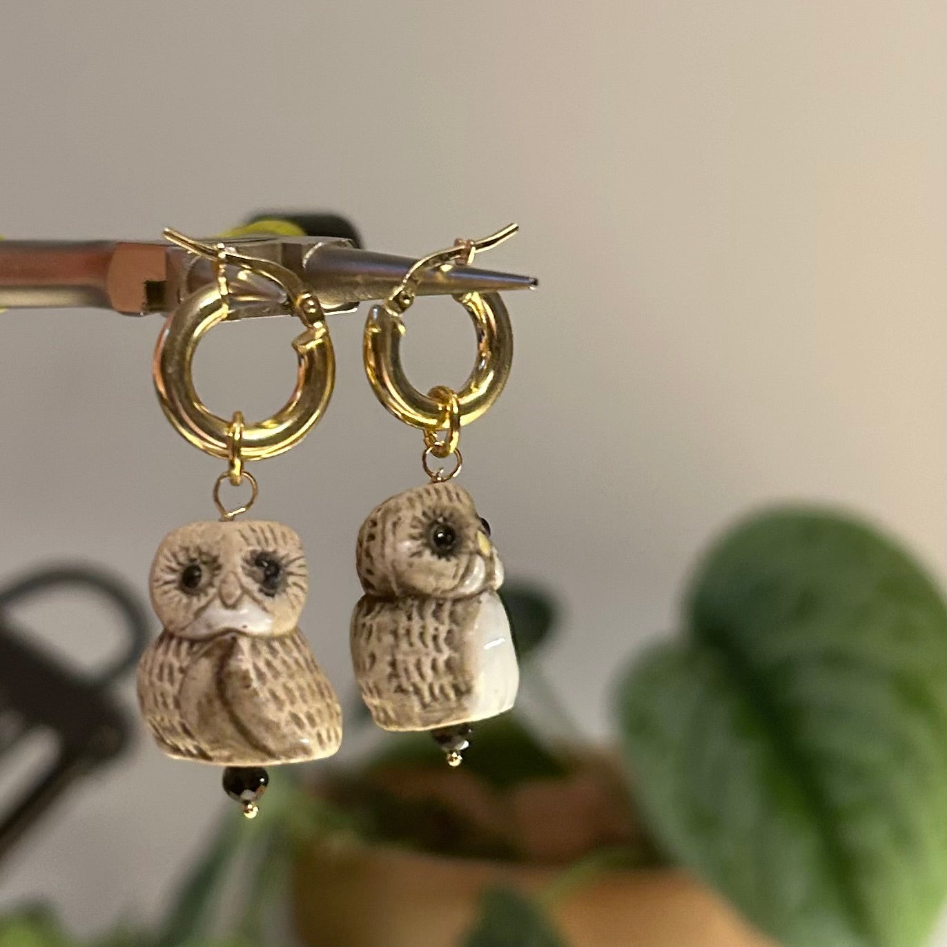 Orecchini civetta