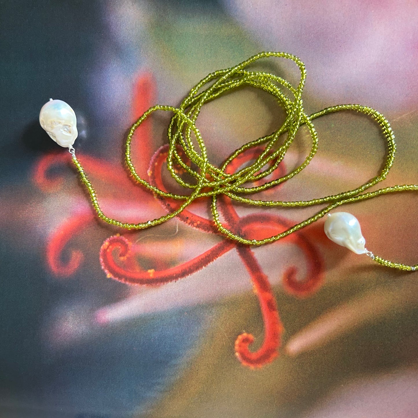 Collana "Perle verdi"