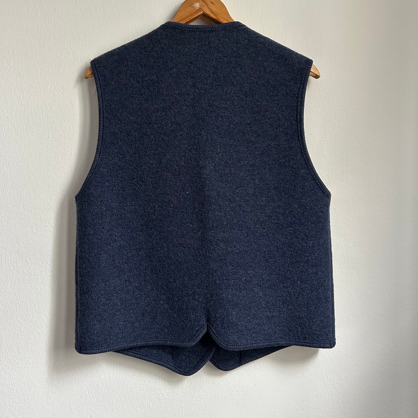 Gilet tirolese blu