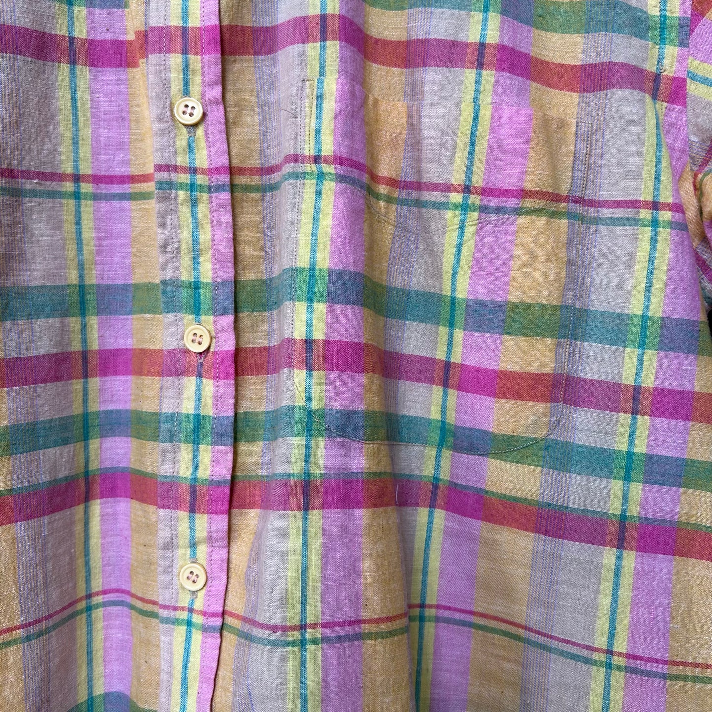 Camicia "scozzese" rosa