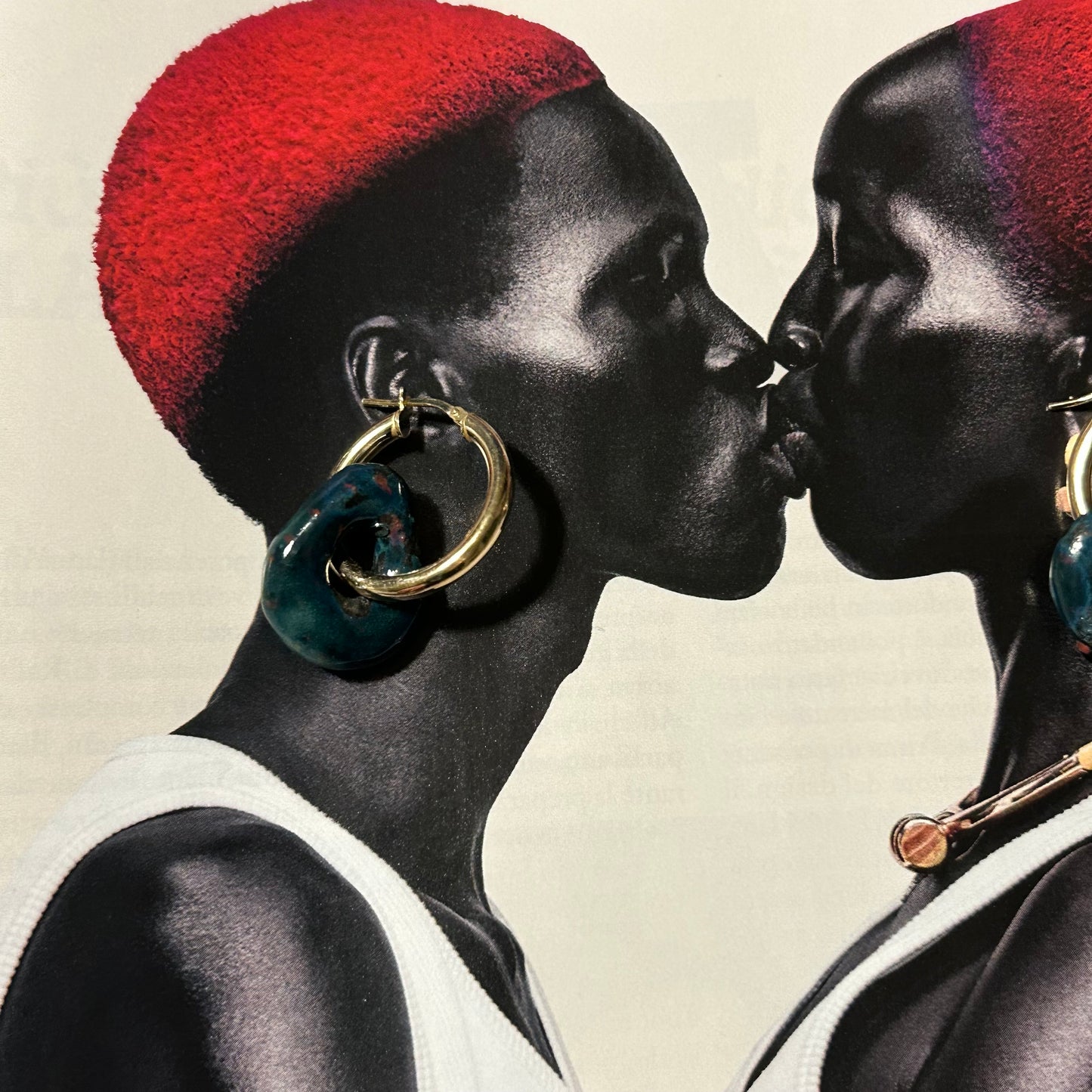 Orecchini “Nettuno a pois”