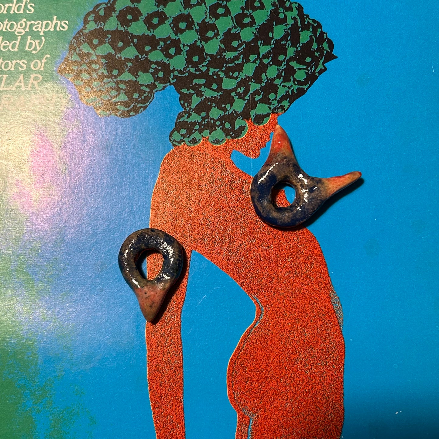 Orecchini “Amalia blu”