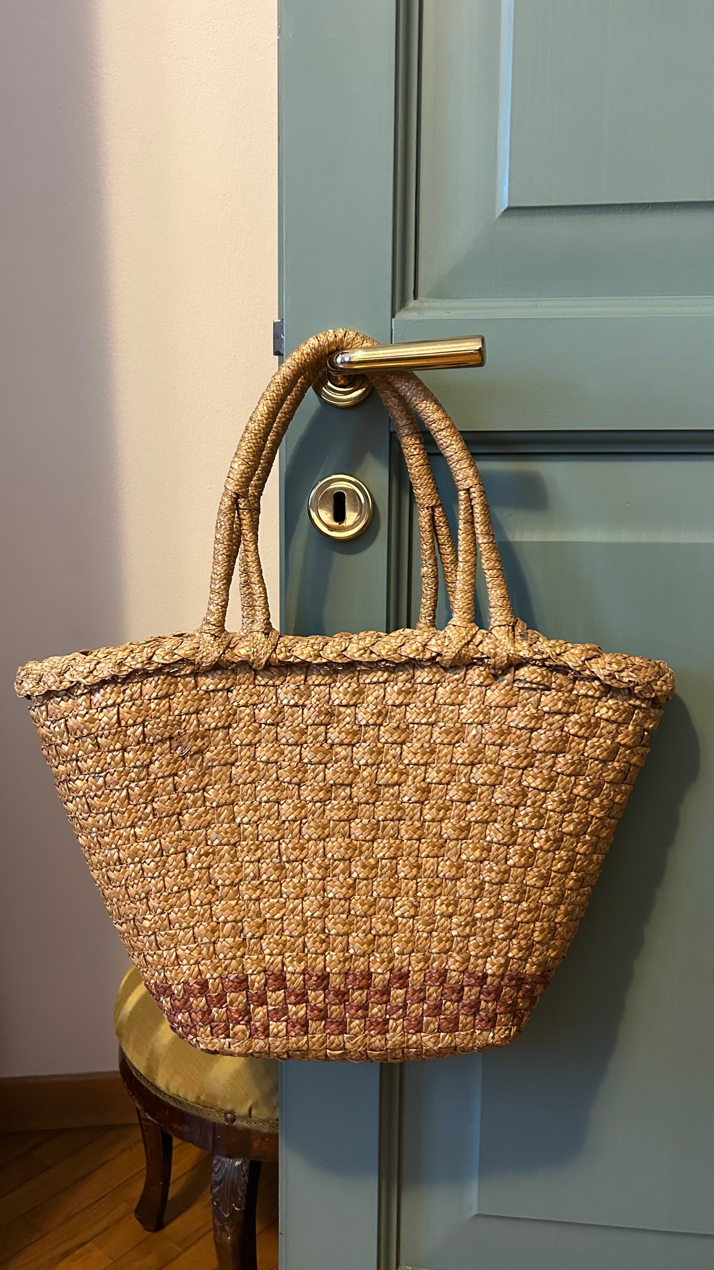 Borsa in paglia classica