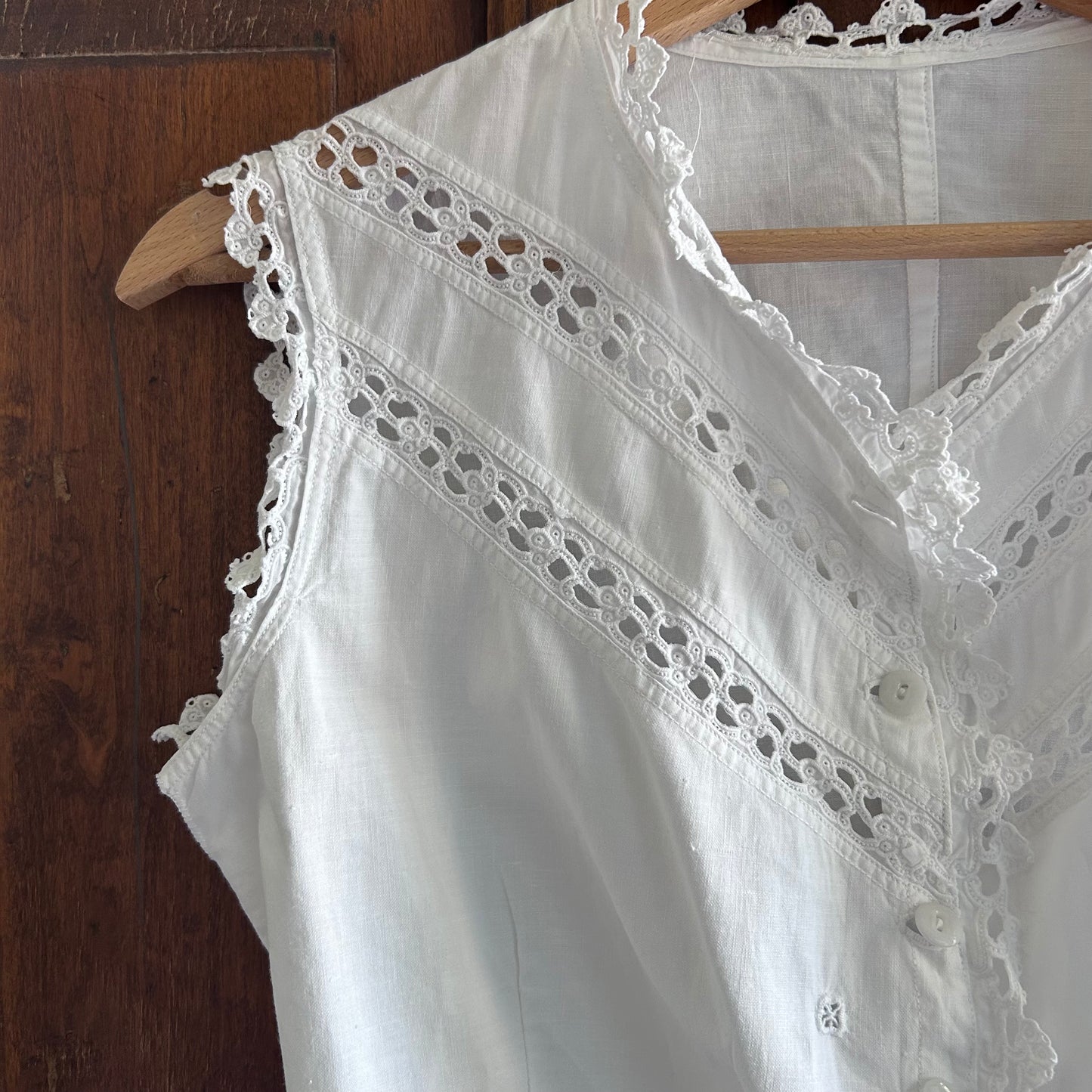camicetta con pizzo