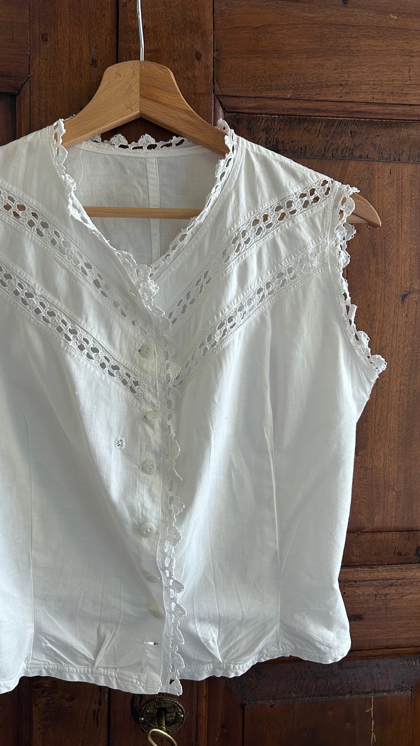 camicetta con pizzo