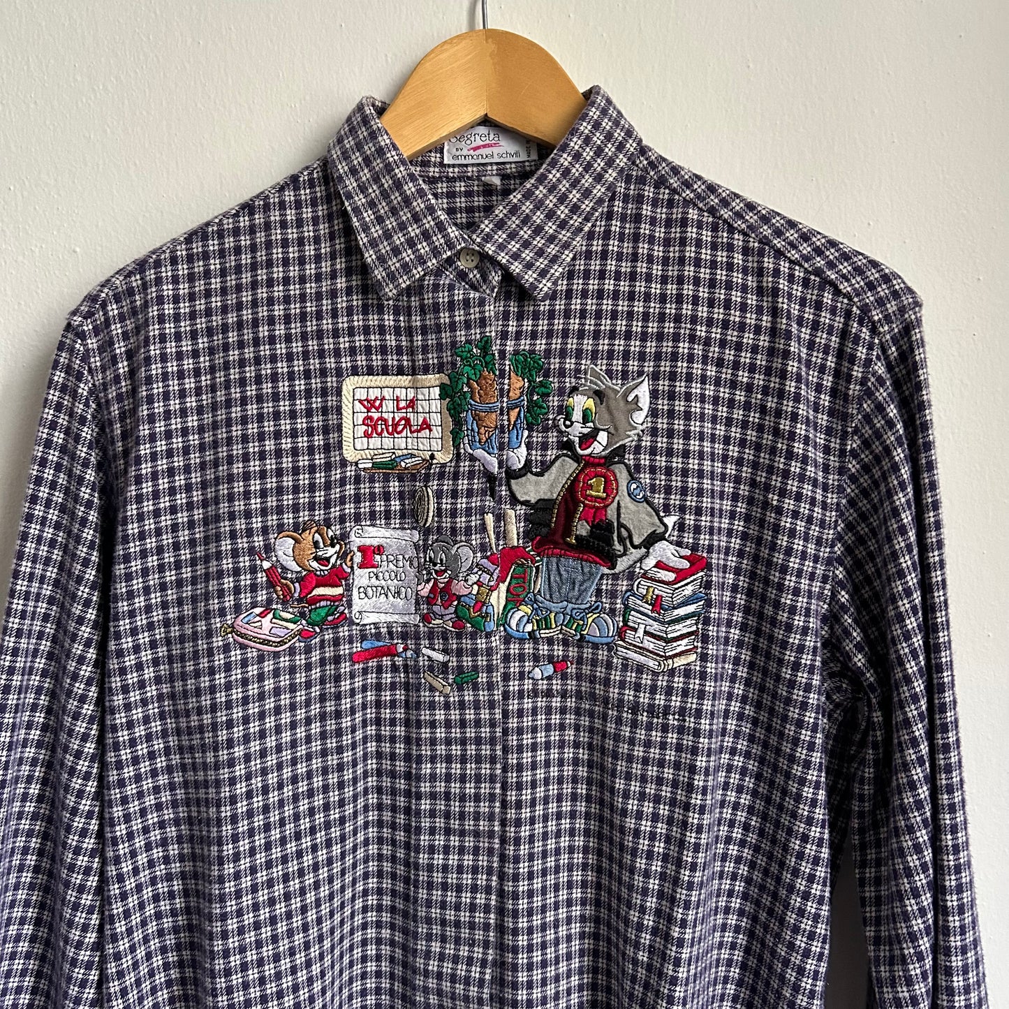 Camicia “scuola Tom e Jerry”