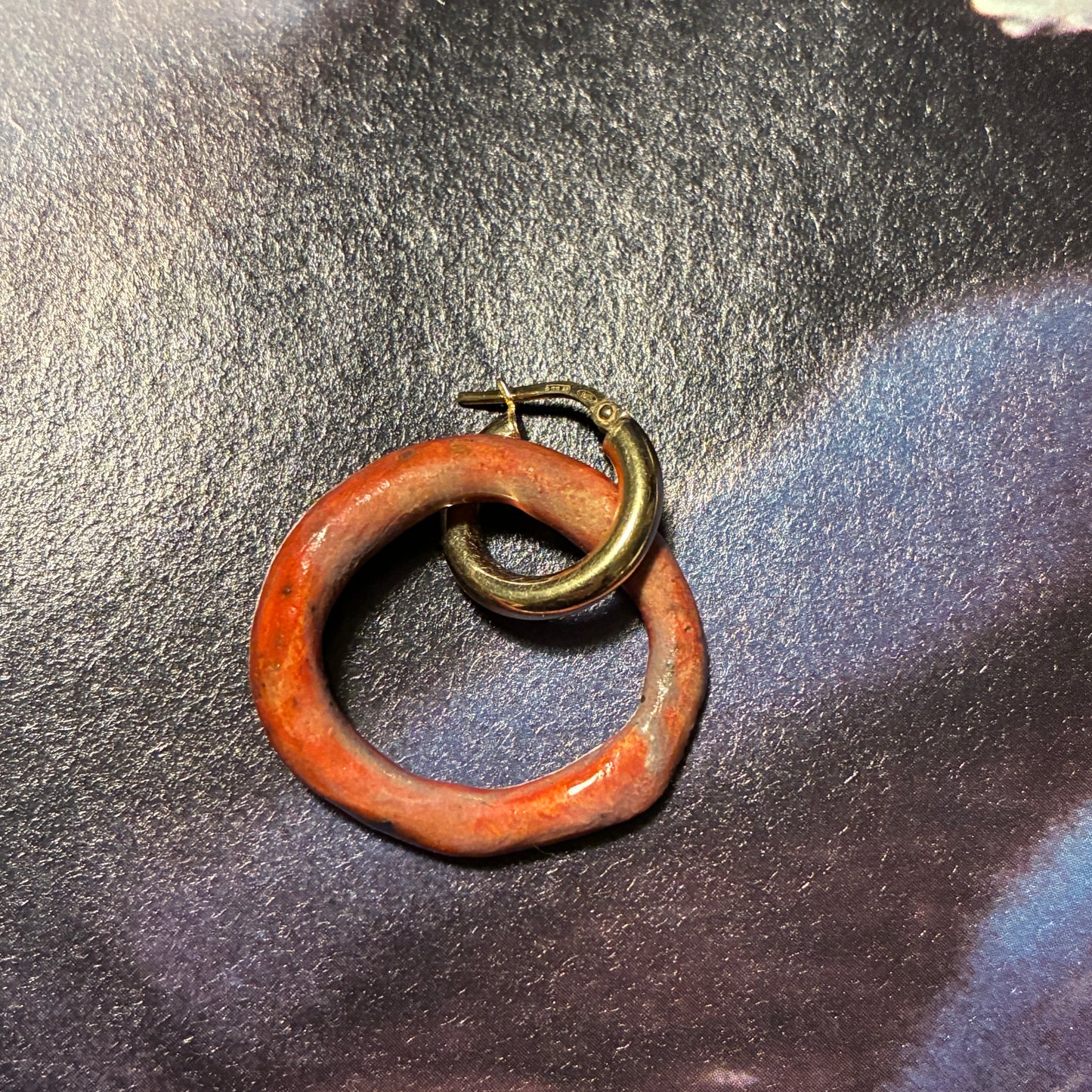 Orecchini “Rosso di Verona”