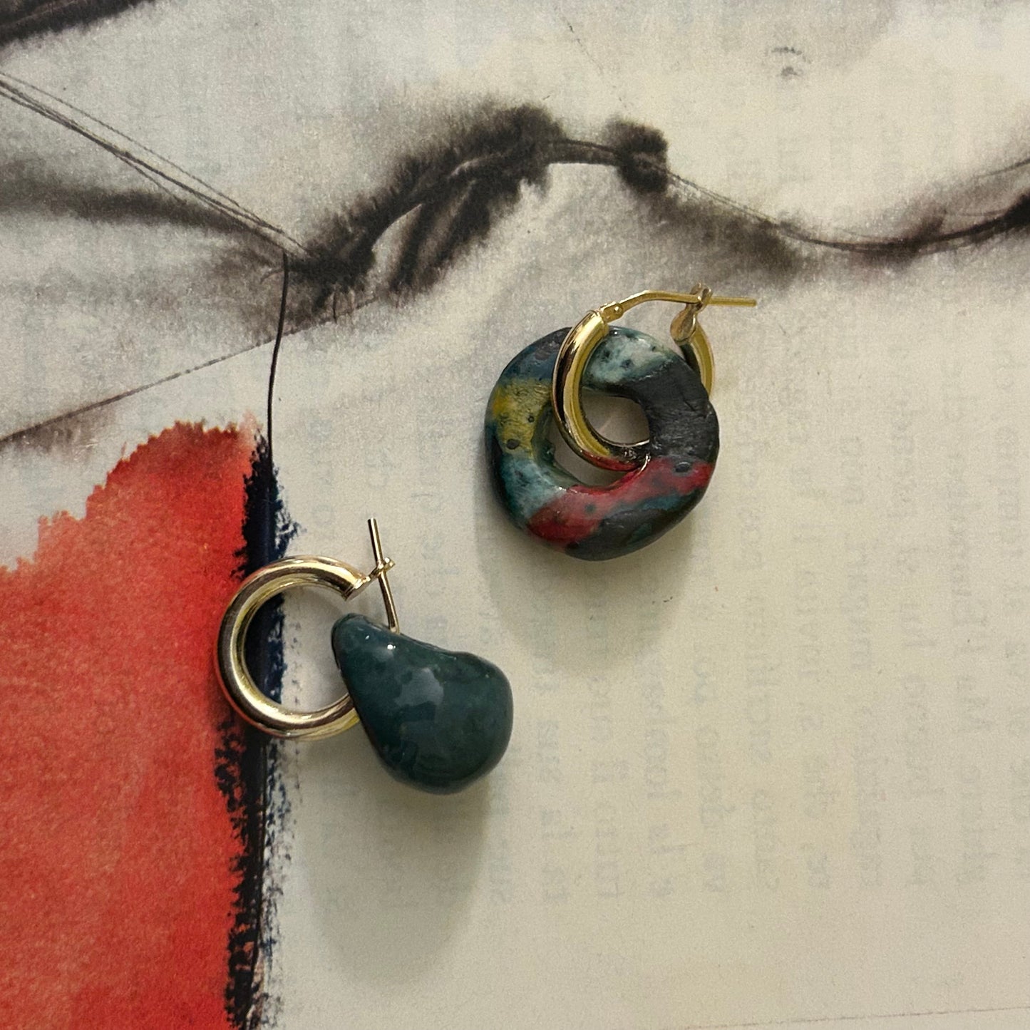 Orecchini “Hans Hartung”