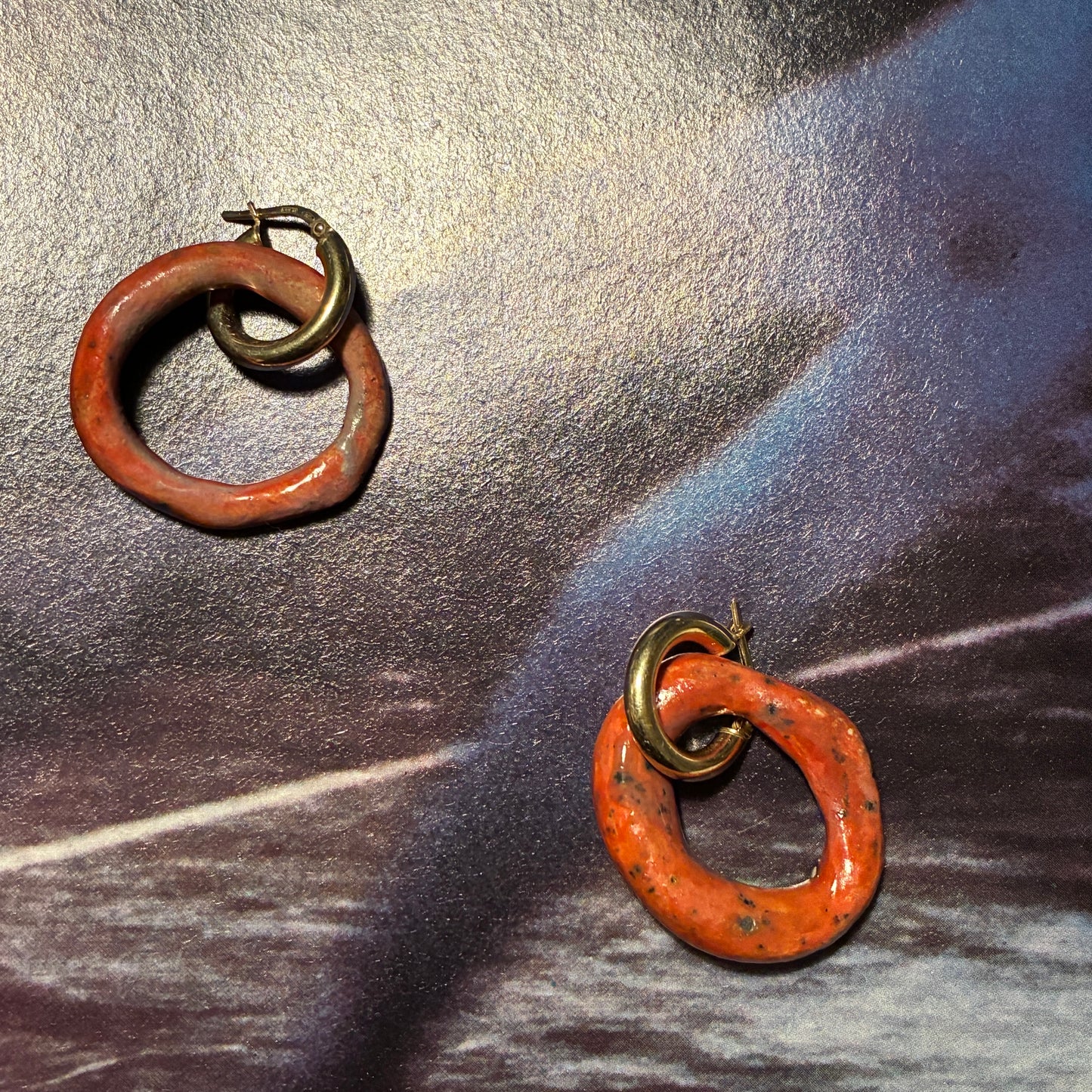 Orecchini “Rosso di Verona”