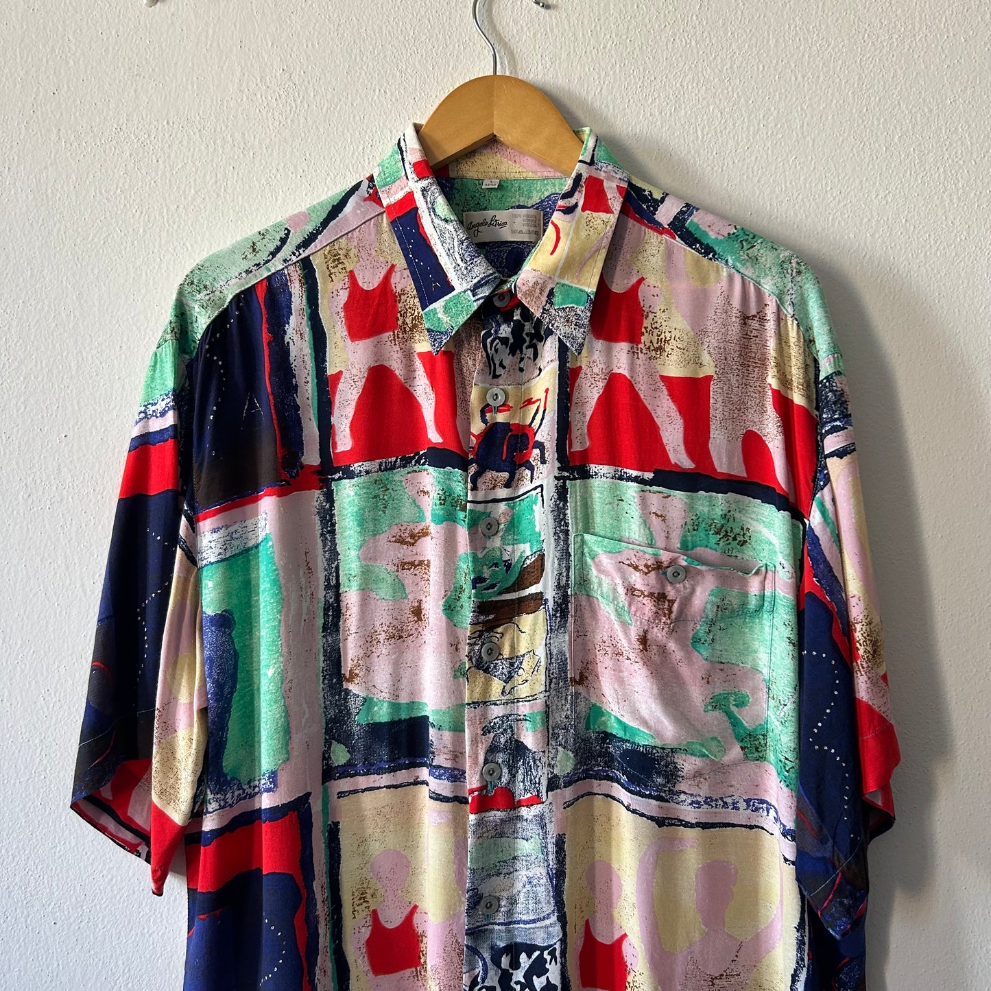 Camicia Leoni e arcieri